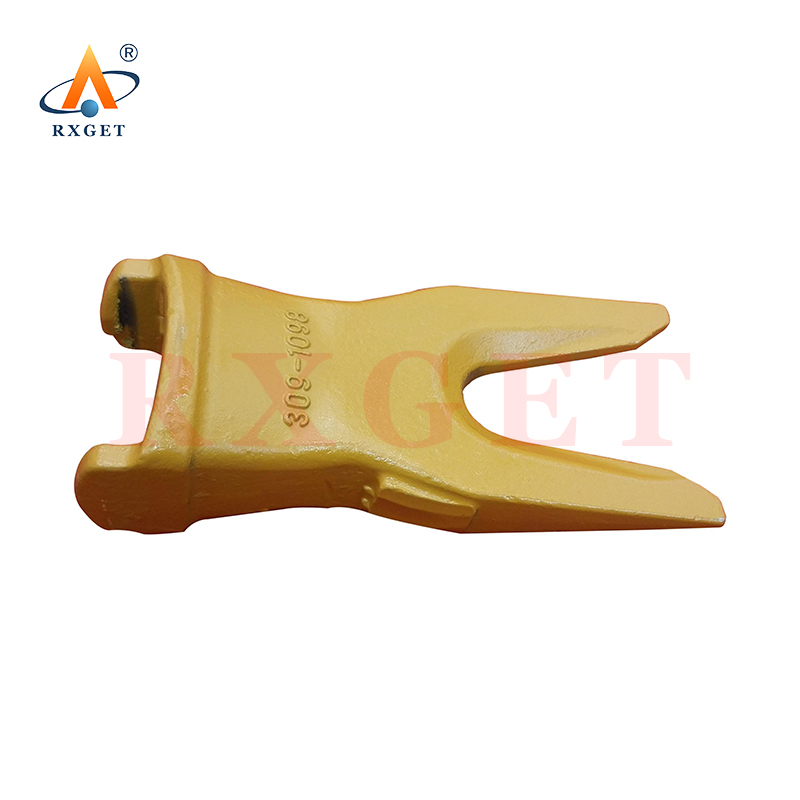 309-1098 卡特款式 K90 系列挖掘机/装载机铲斗齿, 双虎牙齿尖