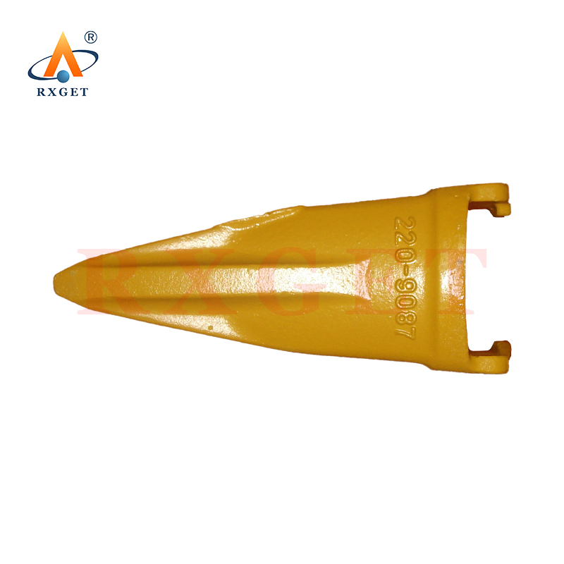 220-9087 , 475-5471 卡特款式 K80 系列挖掘机/装载机铲斗齿, 尖齿