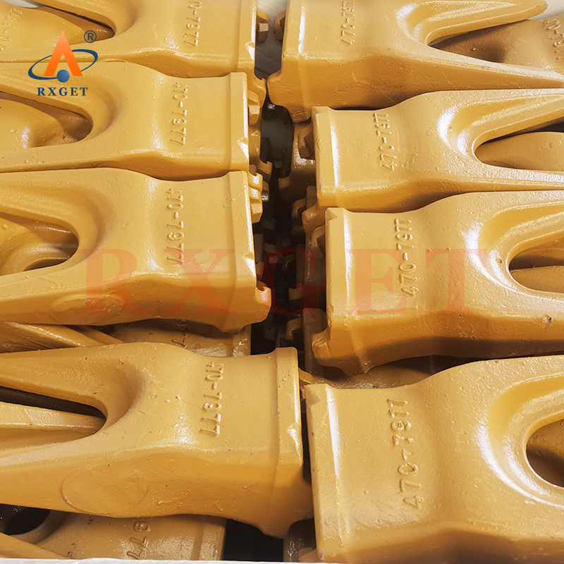 470-7977 卡特款式 K130系列挖掘机/装载机铲斗齿, 双虎牙齿尖