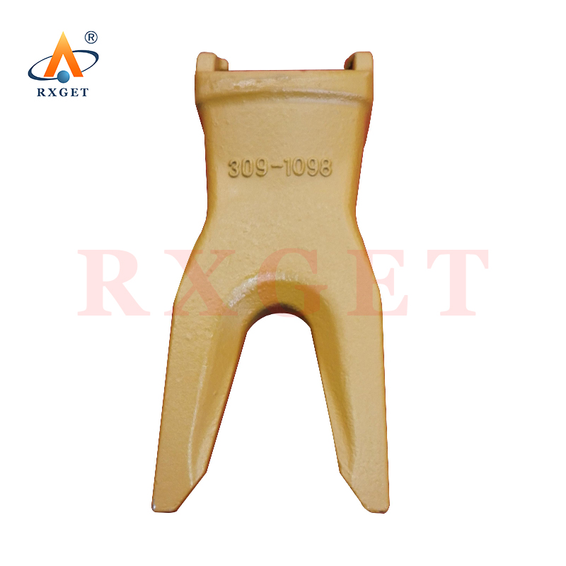 309-1098 卡特款式 K90 系列挖掘机/装载机铲斗齿, 双虎牙齿尖