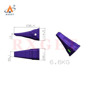 斗齿 KH20SDX 小松重型穿透齿尖